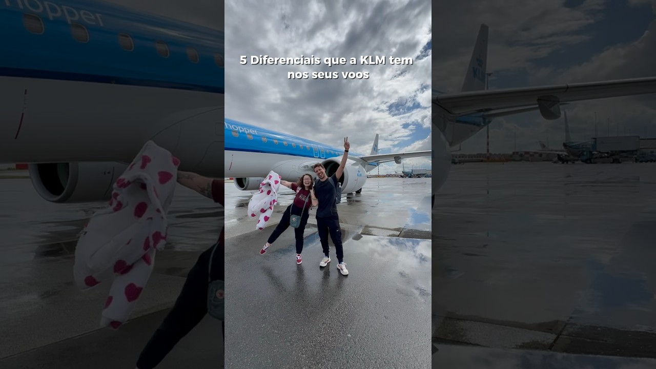 5 DIFERENCIAIS DA KLM VOANDO DE SÃO PAULO PRA PRAGA COM CONEXÃO EM AMSTERDÃ