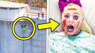 7 YouTubers WHO ALMOST DIED ON CAMERA! (JoJo Siwa, MrBeast \& Aphmau)