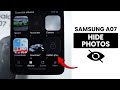 How to Hide Photos in Samsung A07 - Hide Photos Setting