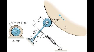 8-102. The belt on the portable dryer is wrapped around drum D, idler pulley A and p