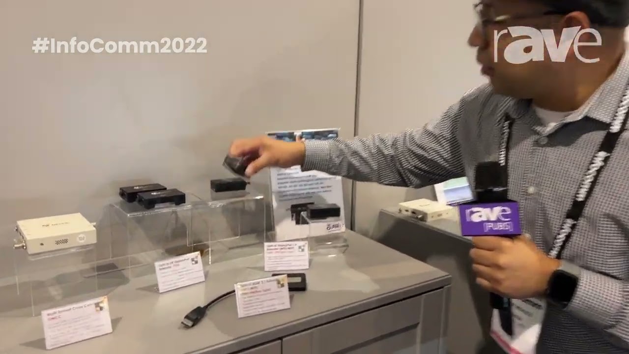 InfoComm 2022: OPHIT and Foreseeson Display HDMI 2.1 and DisplayPort 1.4 Fiber-Optic Extenders