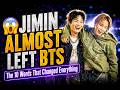 Jimin Almost Quit Before BTS Even Started Until One Member Said These 10 Words 