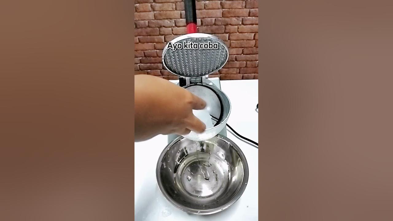 MESIN ICE CRUSHER 2 MATA PISAU LOMAX