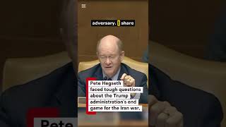 Pete Hegseth on Iran: Unpacking Trump's Geopolitical Strategy #debate #shorts