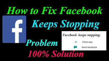 How to Fix Facebook App Keeps Stopping Error Android & Ios |Apps Keeps Stopping Problem