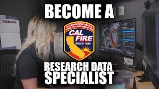 Become a CAL FIRE Research Data Specialist (RDS)