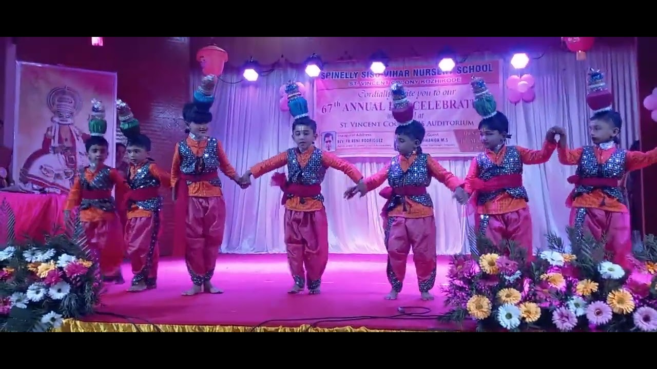 ukg students dance performance - YouTube