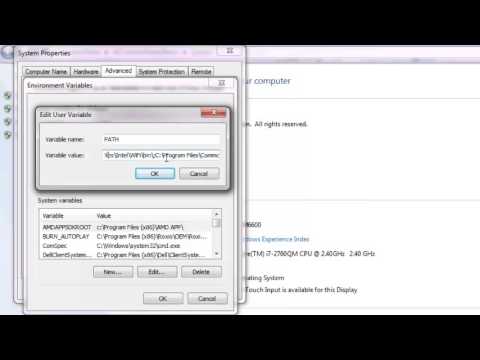 Java Path Setup in Windows 7