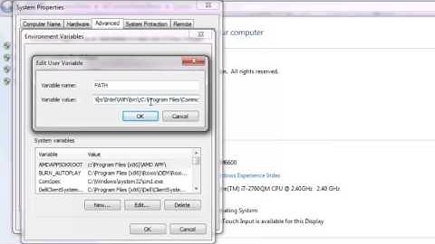 Java Path Setup in Windows 7