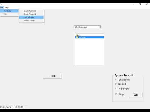 Simple project for folder creation in Visual Basic vb6.0 HD