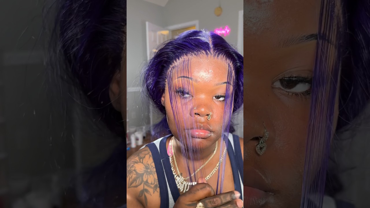 Обзор парика PURPLE AMAZON 💕 YMS Hair ❄️ 