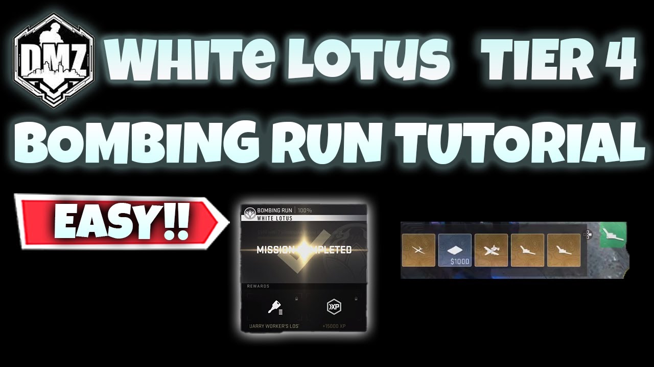 MW2 DMZ White Lotus Tier 4 Mission BOMBING RUN