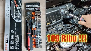 HARGANYA GILA!! || 109 ribu KUNCI SOK RATCHET BESTTOOLS