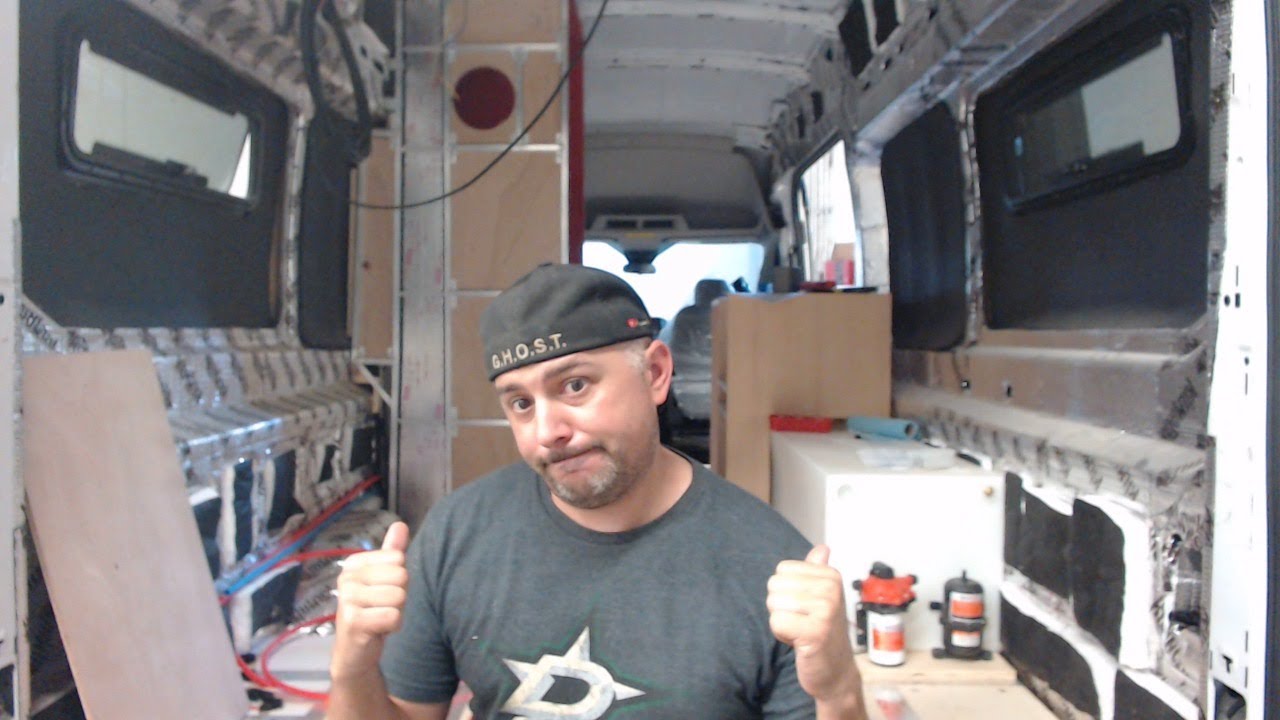 LIVE - Will be Showing Progress Van Build from a Pro