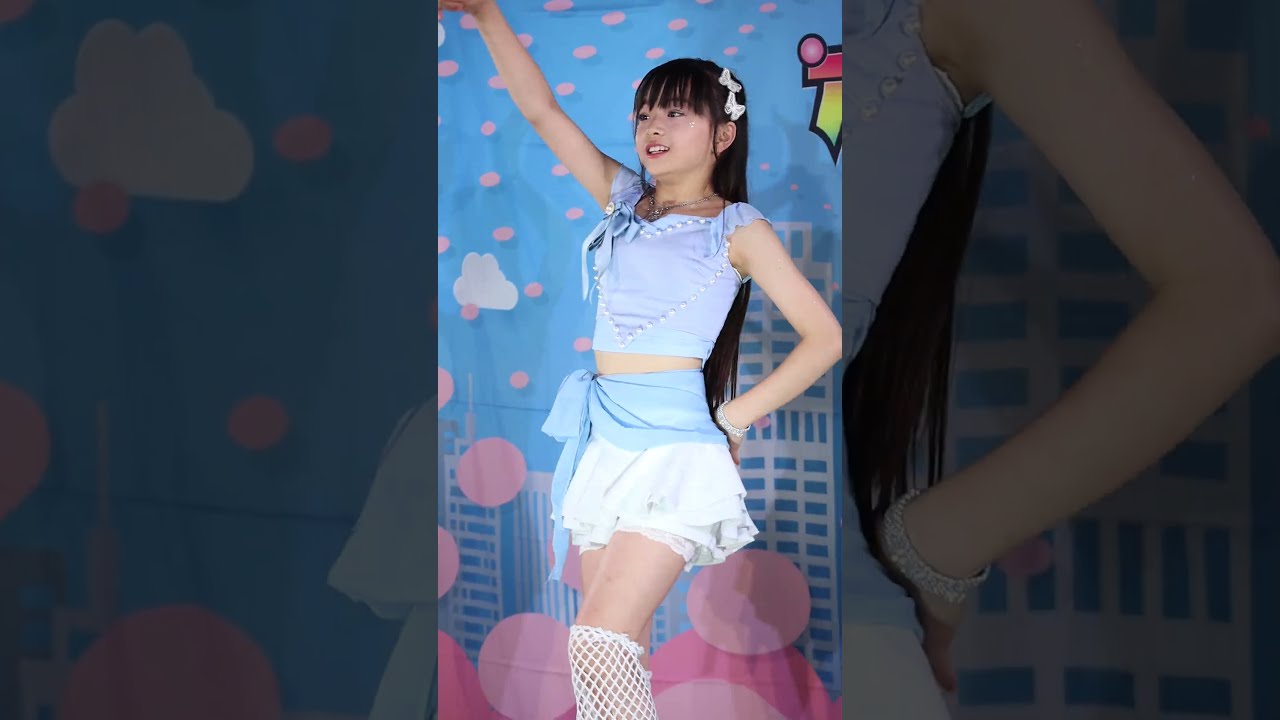 星月姫（星瑠菜&月咲らん）（らん推しカメラ） LE SSERAFIM「Perfect Night」 アイドル劇場 2024年9月22日