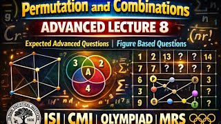 Permutation and combinations advanced lecture 8 | expected advanced questions | ISI | CMI | olympiad