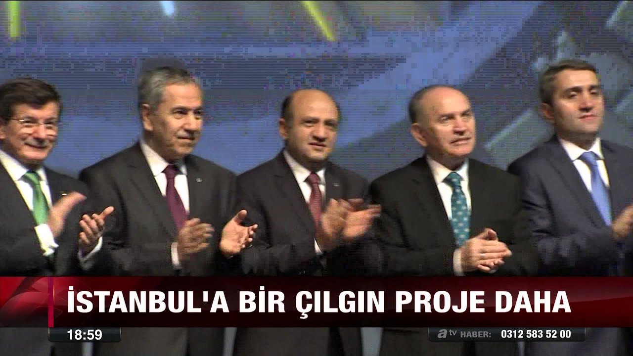 Özlem Aktay - Atv Haber /  Boğaz' a 'Üç Katlı Tüp  Geçit '  Projesi