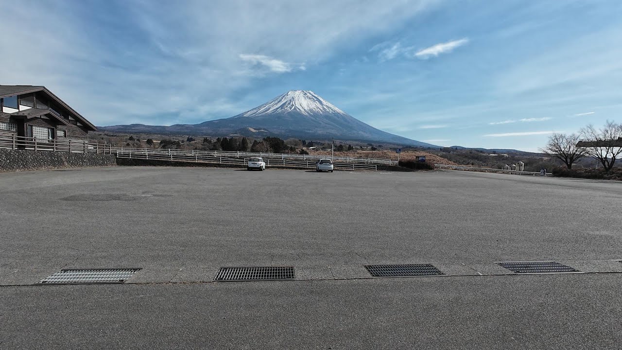 【4K】富士ヶ嶺から見る富士山（2026年2月6日撮影）