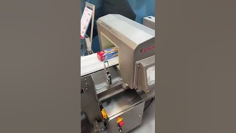 Our meTRON Metal Detector in action at Interpack 2023