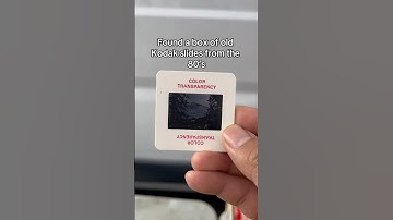 I found a box of old Kodak slides from the 80’s #photography #film #camera