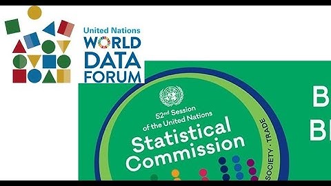 UNWDF Webinar and UNSC52 side event: Bern 2021 and a forward look at the UN World Data Forum