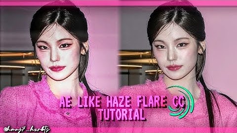 AE Like Haze Flare CC Tutorial Alight Motion || AE Like CC in Alight Motion GIVE CREDIT #tutorial #f