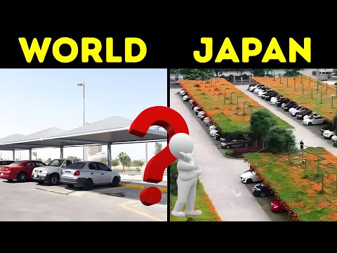 Japan installs floating Gardens in Parking Lots | Only in Japan