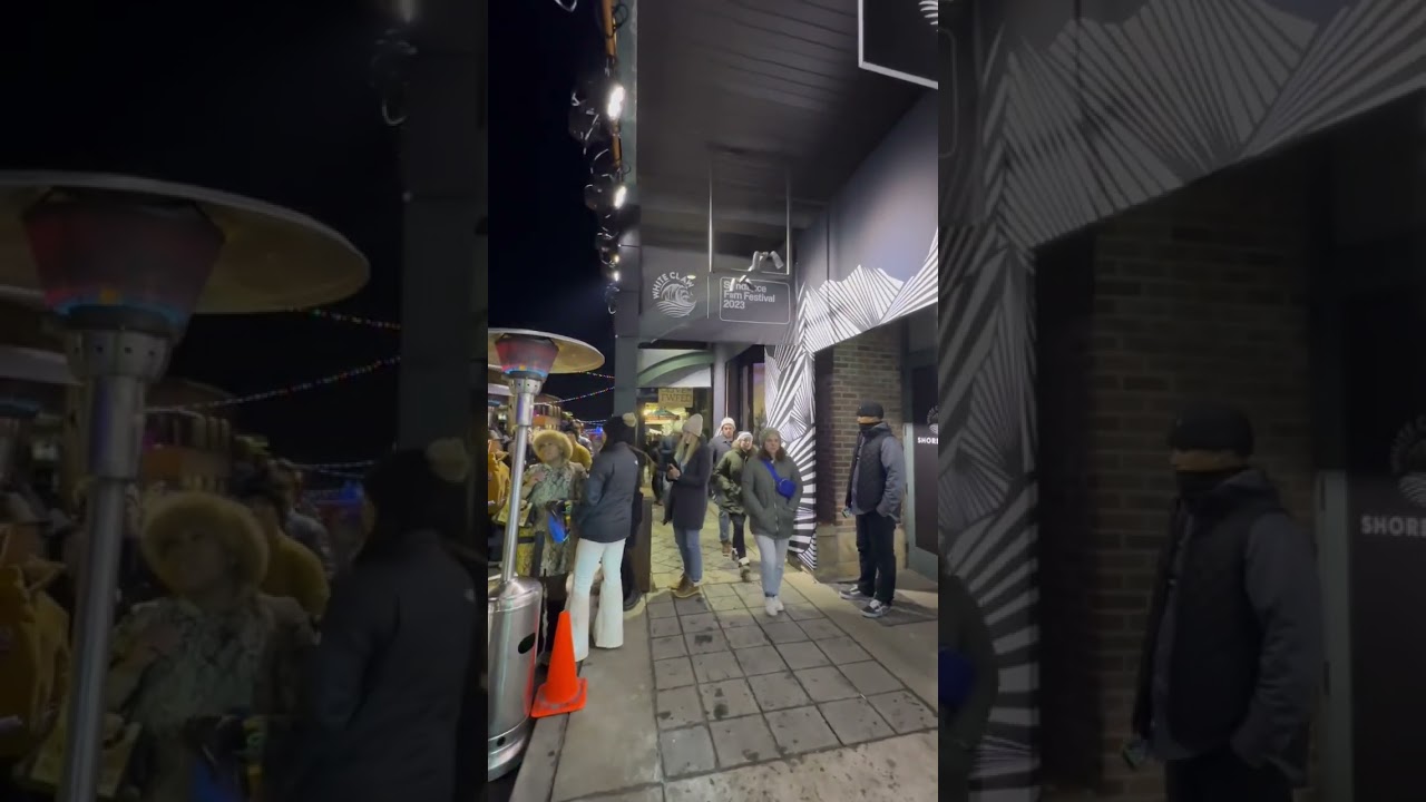 Sundance Party at the White Claw 😎🔥 