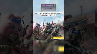 Free MG42 Collab Skin is INSANE🔥 | CODM x Opanchu Usagi Collab #shorts #codmobile #codm