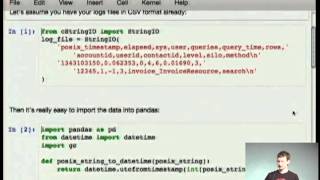 Server Log Analysis with Pandas