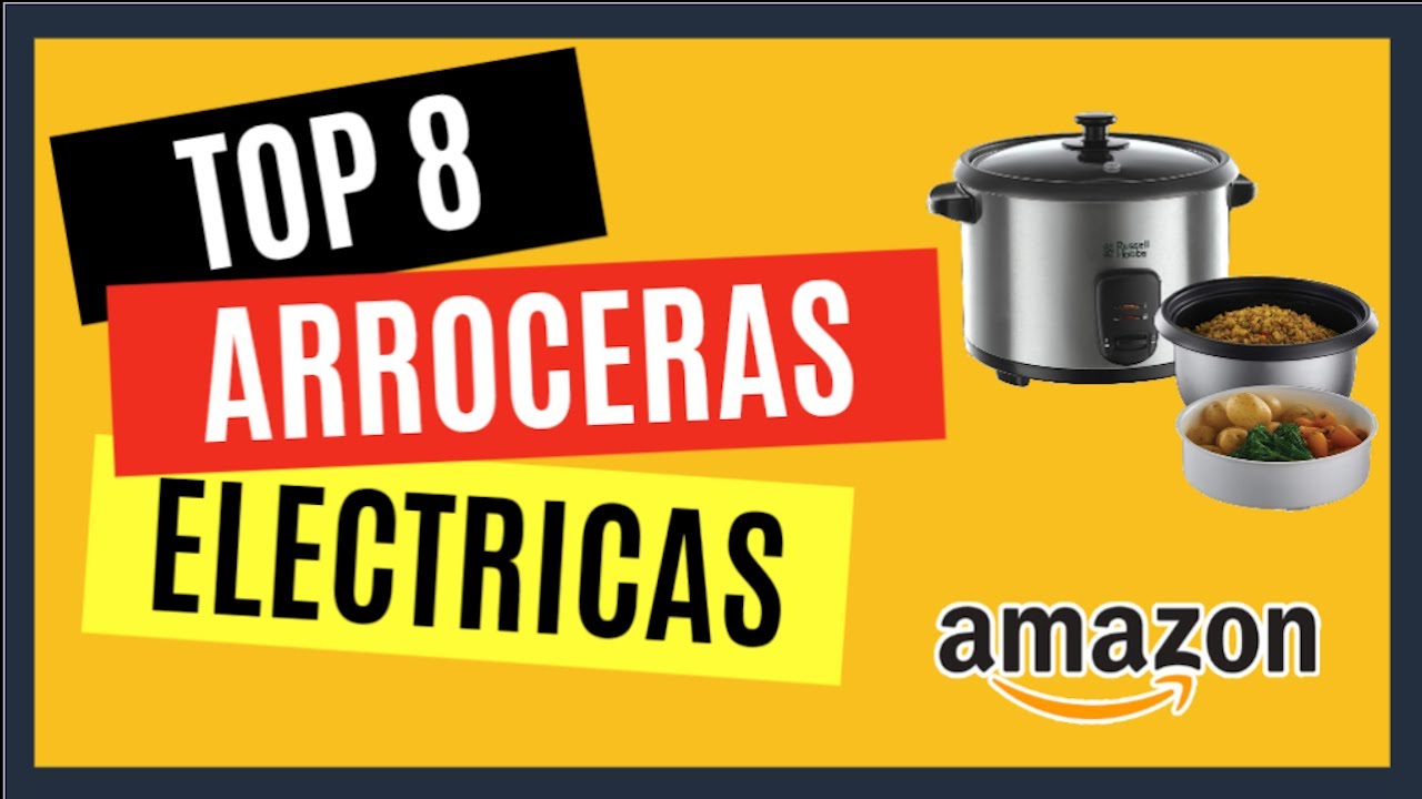 🍚 TOP 8 Mejores ARROCERAS ELÉCTRICAS [Vapor] baratas que puedes COMPRAR en Amazon