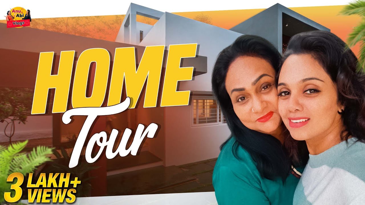 எங்க வீட்ட பாக்கலாம் வாங்க 🏠🤩| Our Home Tour | Anu & Abi Vlogs