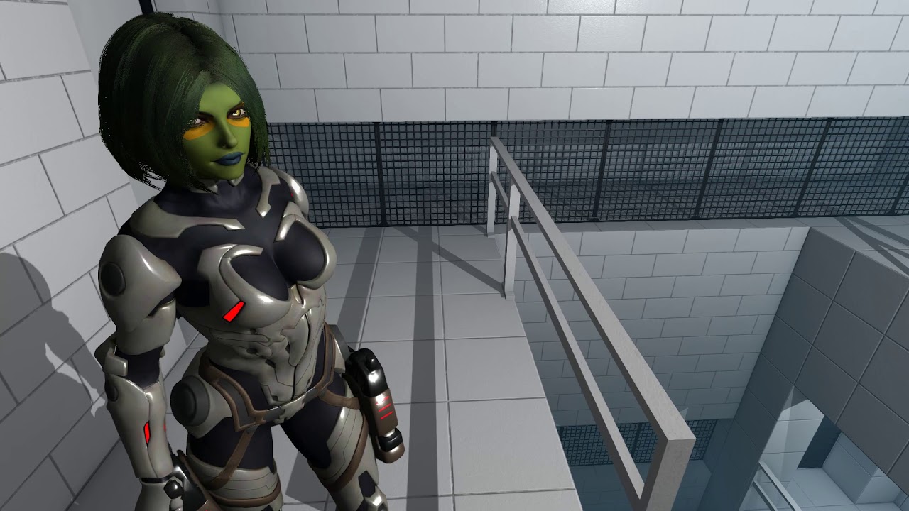 Let's Play - Gamora as Haydee, White Zone
