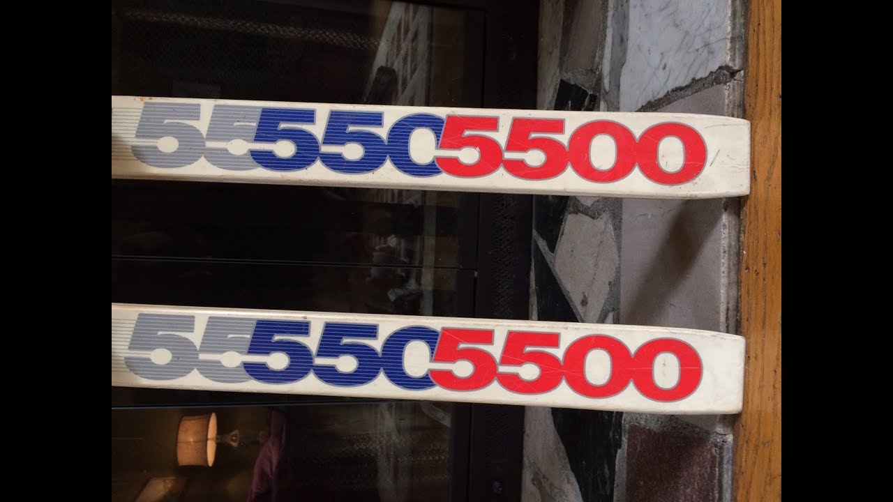 Vintage Snow Skis For sale K2 5500 Unlimited w/Tyrolia 480 Bindings