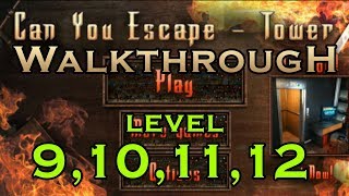 CAN YOU ESCAPE - TOWER  Level 9, 10, 11, 12 WALKTHROUGH screenshot 1