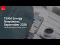 September 2026 Energy, Net Zero & Sustainability Newsletter | TEAM Energy Monthly Insights