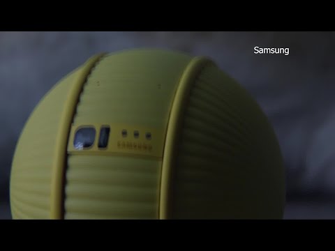 Samsung introduces 'Ballie: the cute rolling robot' at CES