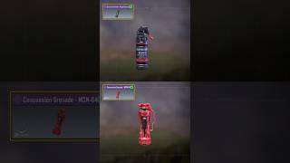 Free Vs Paid Concussion Grenade In Codm 