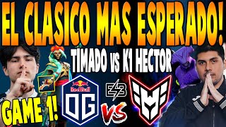 OG vs HEROIC [GAME 1] BO2 - TIMADO, WISPER vs K1 HECTOR, SCOFIELD - ESL ONE BIRMINGHAM 2024 DOTA 2