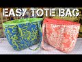 Easy Tote Bag | The Sewing Room Channel