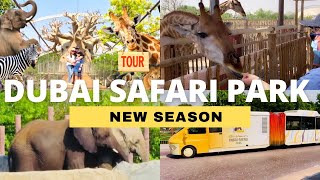 DUBAI SAFARI PARK!! Wildlife Adventure! Complete Tour | Dubai Zoo | Dubai Tourist Attractions (4K)