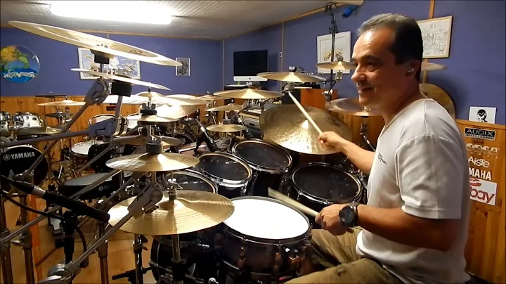 Louis Bertignac, Ces ides la, drum cover Franck Ca...