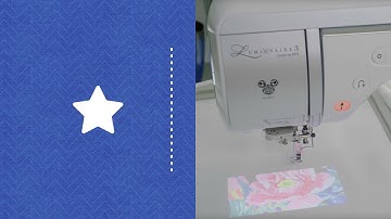 Brother Luminaire Innnov-is XP3 - Stitchvision projector technology for embroidery designs