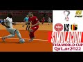 DINAMARCA VS BELGICA | MUNDIAL 2022 SEMIFINALES EN PES 6 SIMULACION
