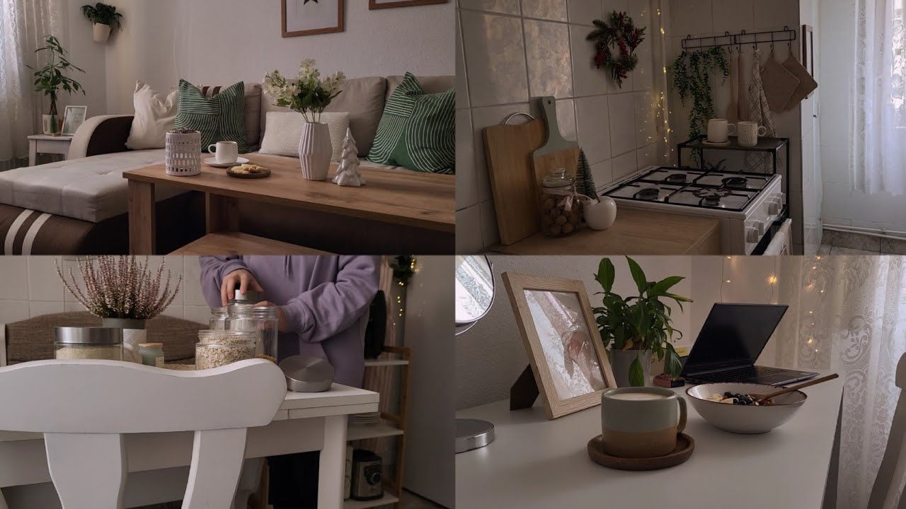 Готовимся к зиме ☃️| зимний декор, макароны с овощами, уборка