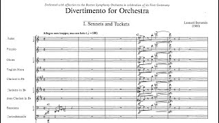 [Score] Bernstein - Divertimento for Orchestra (1980)