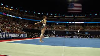 Maile Okeefe - Floor Exercise - 2017 P&G Championships - Junior Women - Day 2