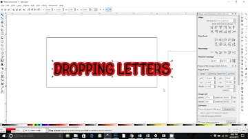 Inkscape- bug workaround, outset dropping letters