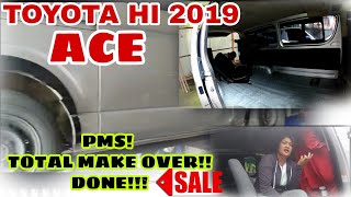Toyota Hi Ace Commuter 2019 Silver Color For Sale Na Total Make Over Done