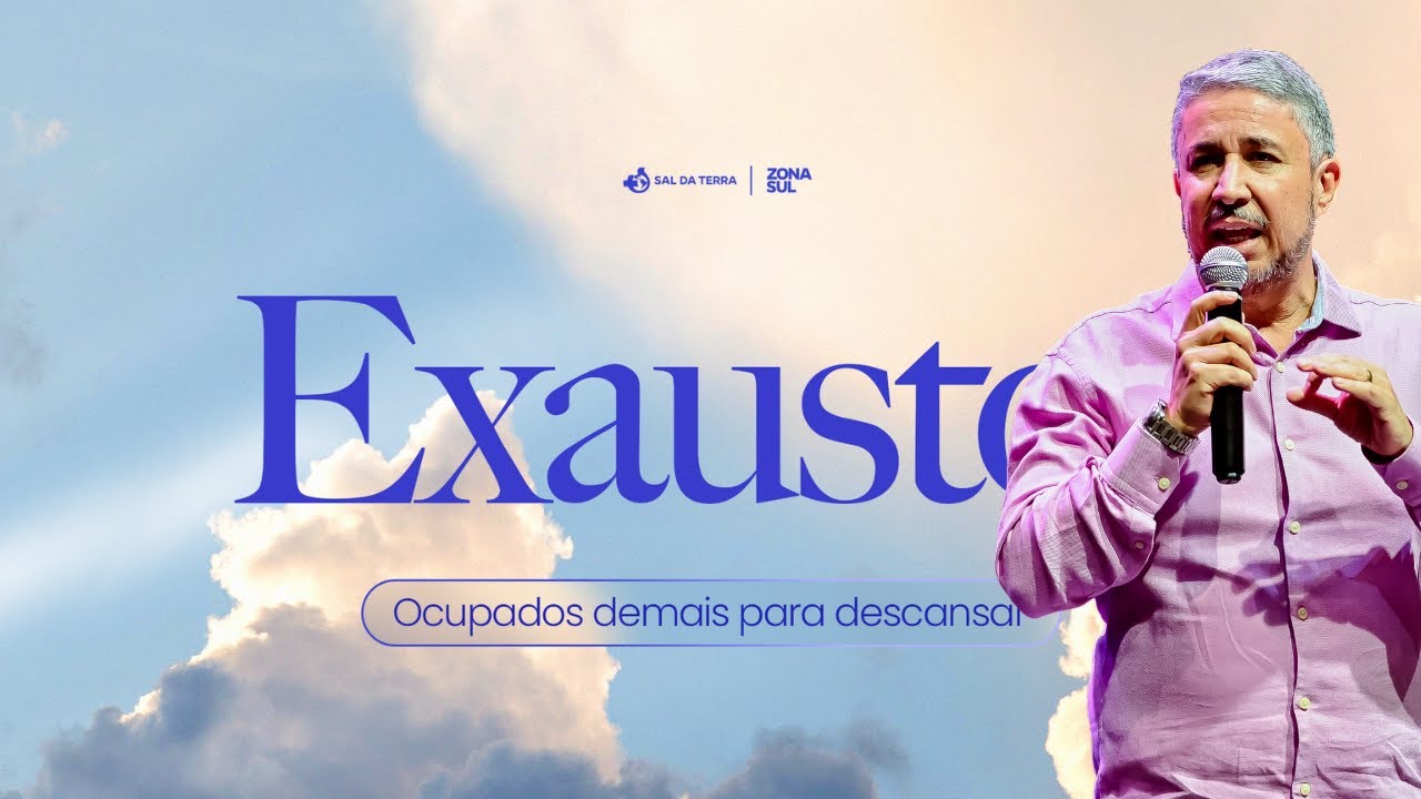 EXAUSTO? Ocupados demais para descansar | Pr. Ricardo Amorim ÀS 8H30 | 11/01/2026